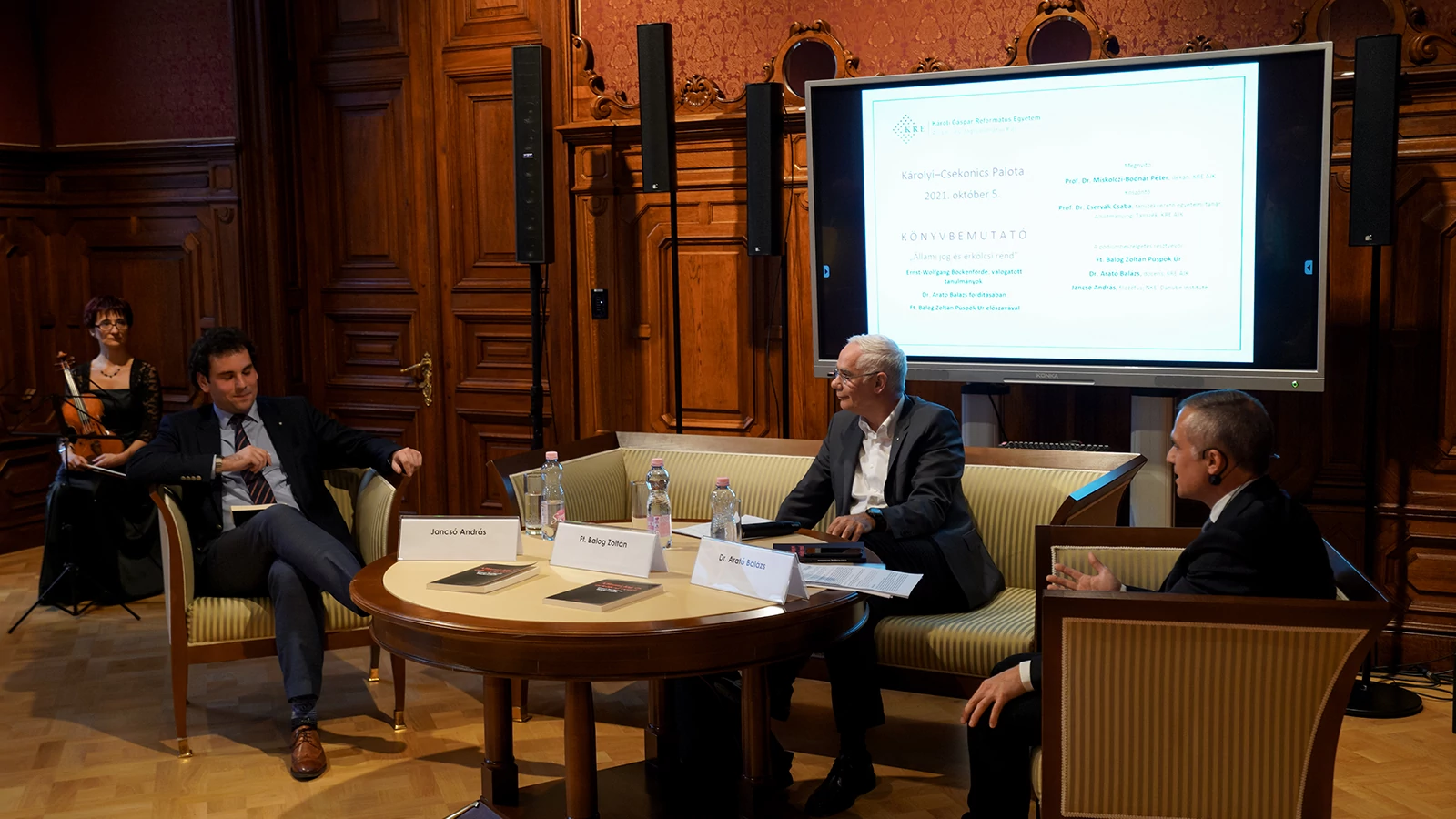 Ernst-Wolfgang Böckenförde: Állami jog és erkölcsi rend című bemutatójáról